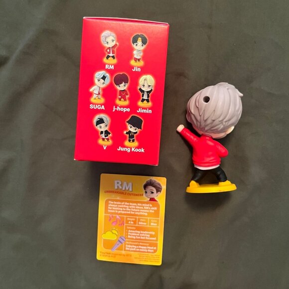 McDonald's TinyTAN BTS Happy Meal Toy figure of RM - Picture 2 of 3